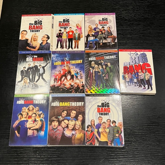 The Big Bang Theory Complete DVD Set Seasons 1-10, USED. - Picture 2 of 16